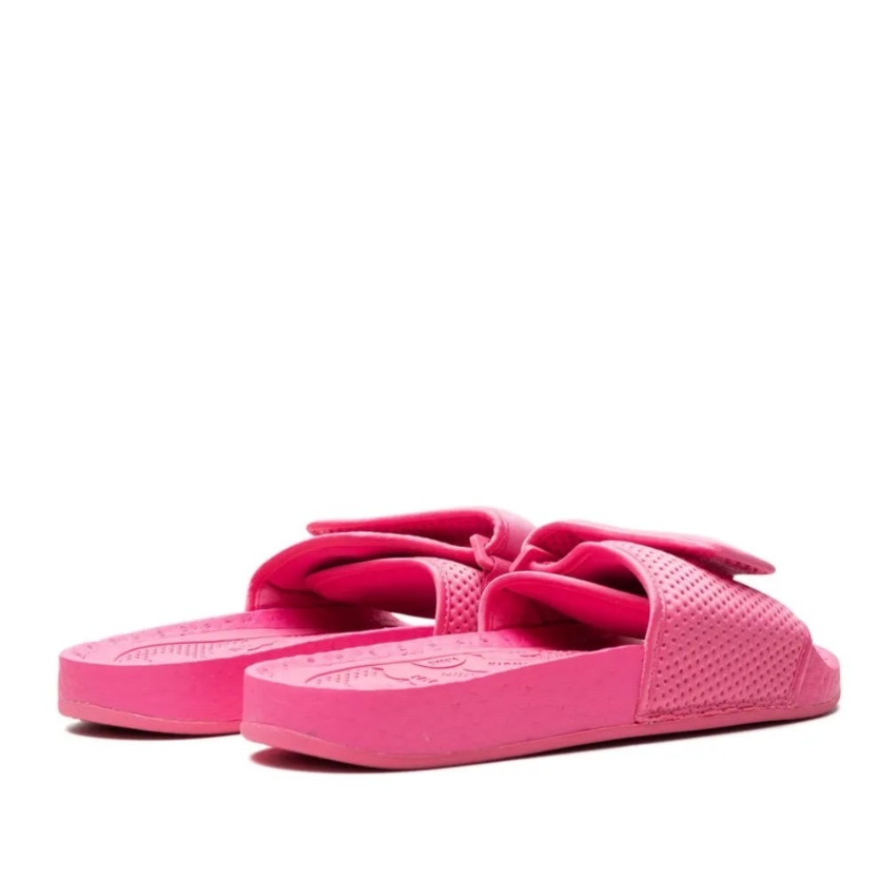 Pharrell x Adidas Boost Slide 'Semi Solar Pink, Chancletas, HU, Unisex - NWT - Picture 14 of 15